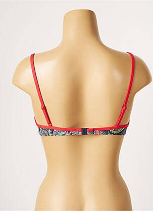Sutien de costum de baie top sutien modelat top sutien modelat albastru CHERRY BEACH femeie