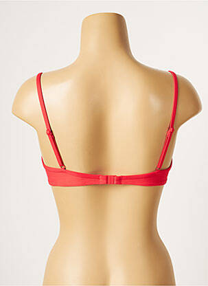 Sutien de costum de baie top sutien modelat top sutien modelat roșu CHERRY BEACH femeie
