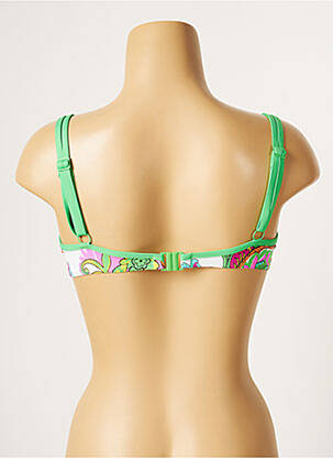 Sutien de costum de baie top sutien modelat top sutien modelat alb CHERRY BEACH femeie