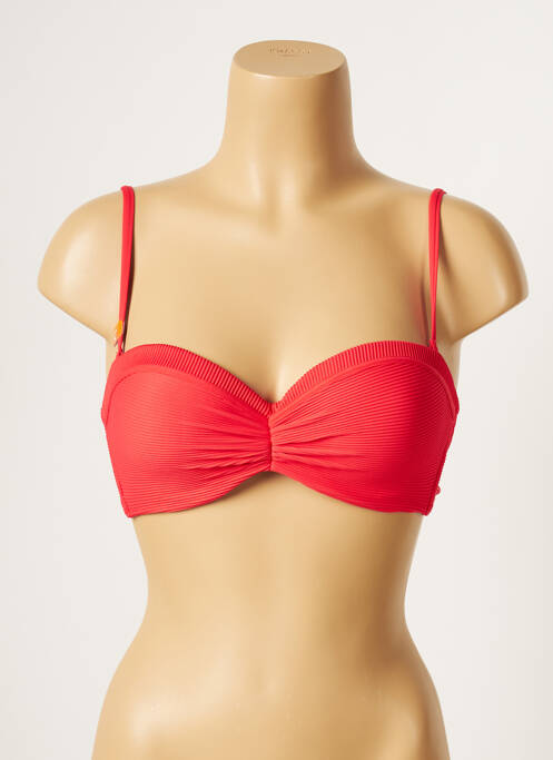 Sutien de costum de baie roșu CHERRY BEACH femeie