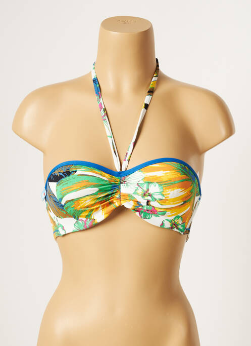 Sutien de costum de baie alb CHERRY BEACH femeie
