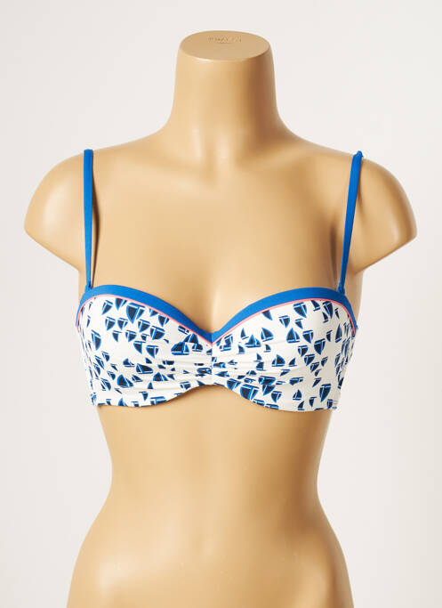 Sutien de costum de baie alb VARIANCE femeie