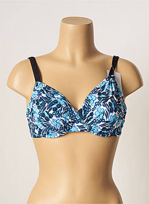 Sutien de costum de baie albastru BESTFORM femeie