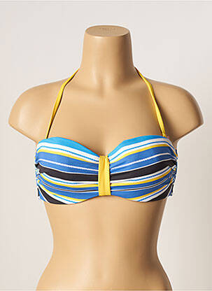 Sutien de costum de baie albastru BESTFORM femeie