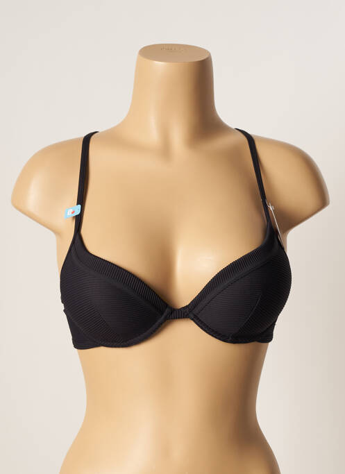 Sutien de costum de baie negru CHERRY BEACH femeie