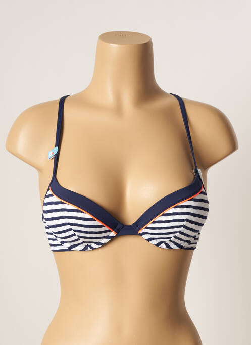 Sutien de costum de baie albastru CHERRY BEACH femeie