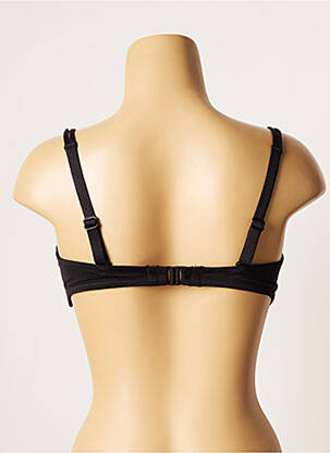 Sutien de costum de baie elasticitate top bentiță negru BELCOR femeie