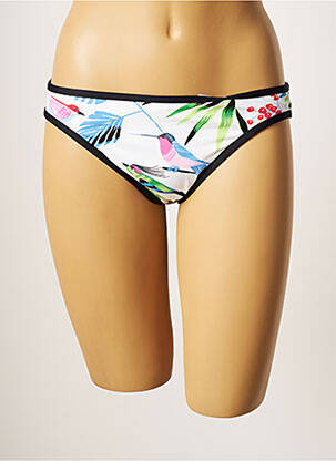 Chiloți de baie alb CHERRY BEACH femeie