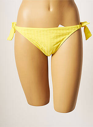 Chiloți de baie galben CHERRY BEACH femeie