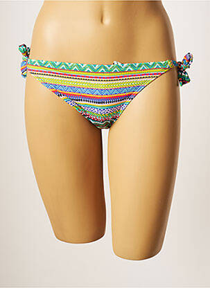 Chiloți de baie verde CHERRY BEACH femeie