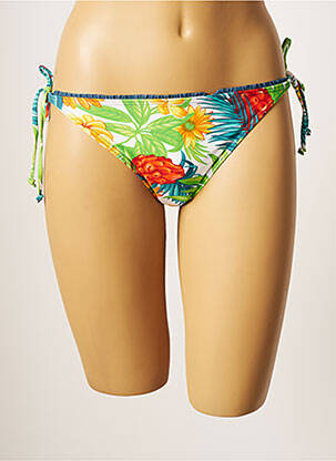 Chiloți de baie verde CHERRY BEACH femeie