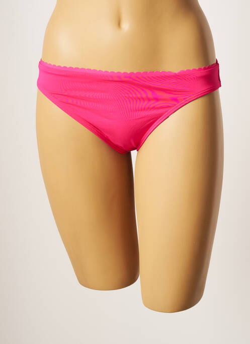 Chiloți de baie roz CHERRY BEACH femeie