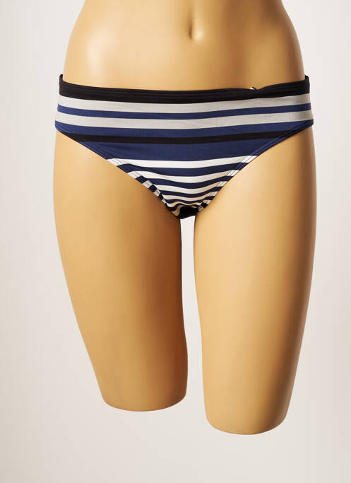 Chiloți de baie albastru LOU femeie