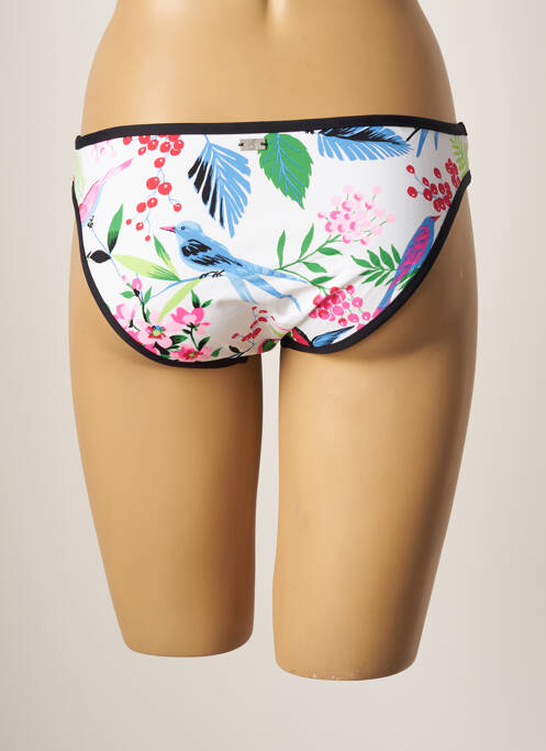 Chiloți de baie alb CHERRY BEACH femeie