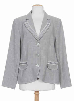 Jachete casual guler tip costum gri WEINBERG femeie