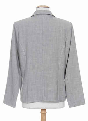 Jachete casual guler tip costum gri WEINBERG femeie