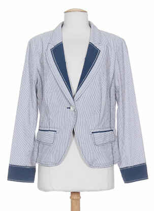 Jachete casual guler tip costum albastru WEINBERG femeie