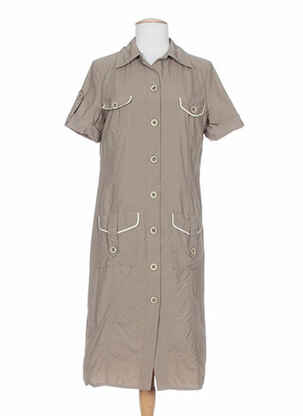 Rochie midi maro RHAPSODIE femeie