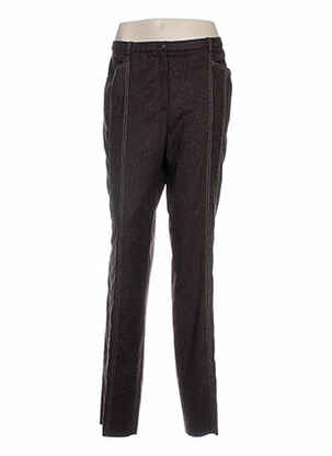 Pantalon drept maro PAUPORTÉ femeie