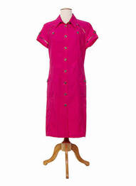 Rochie midi roz WEINBERG femme