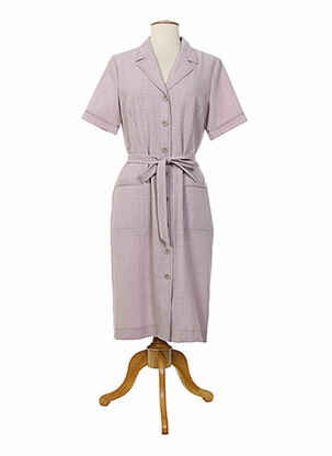 Rochie lungă roz WEINBERG femeie