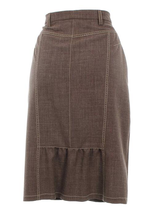 Fustă midi maro WEINBERG femeie