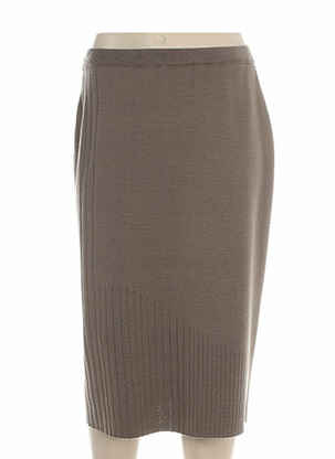 Fustă midi bej PAUPORTÉ femeie