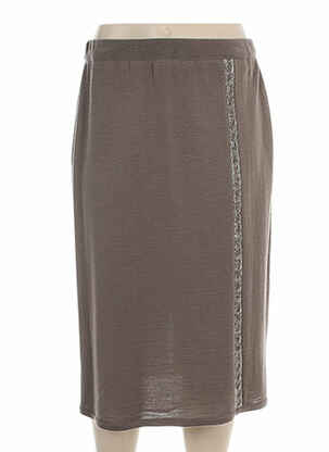 Fustă midi bej PAUPORTÉ femeie