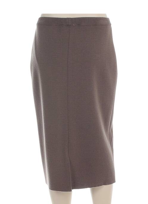 Fustă midi maro PAUPORTÉ femeie