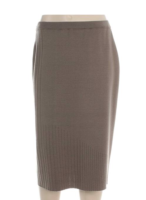 Fustă midi bej PAUPORTÉ femeie