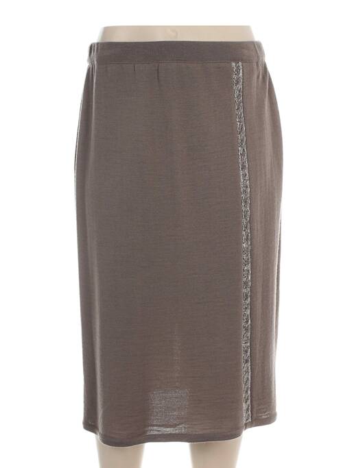 Fustă midi bej PAUPORTÉ femeie