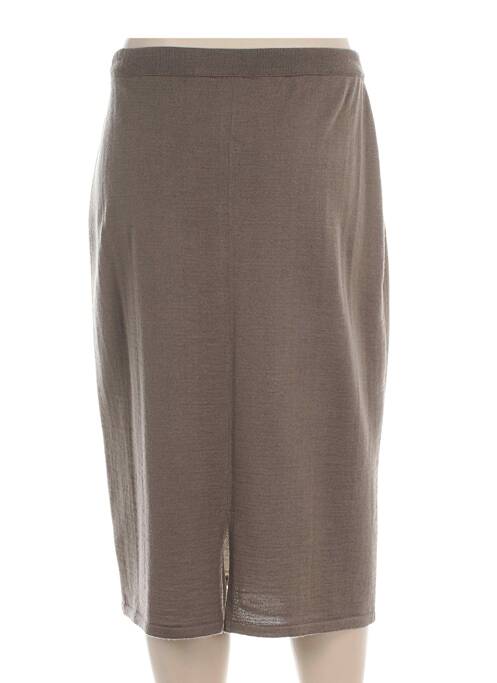 Fustă midi bej PAUPORTÉ femeie