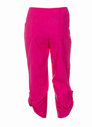 Pantalon trei sferturi roz WEINBERG femeie