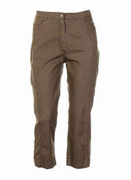 Pantalon trei sferturi maro WEINBERG femme