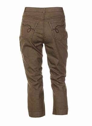 Pantalon trei sferturi maro WEINBERG femeie