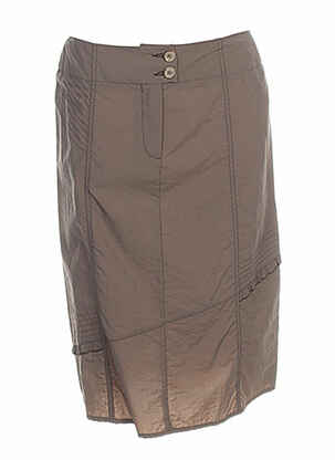 Fustă midi maro WEINBERG femeie