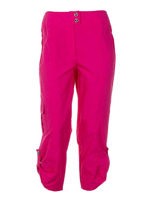 Pantalon trei sferturi roz WEINBERG femeie