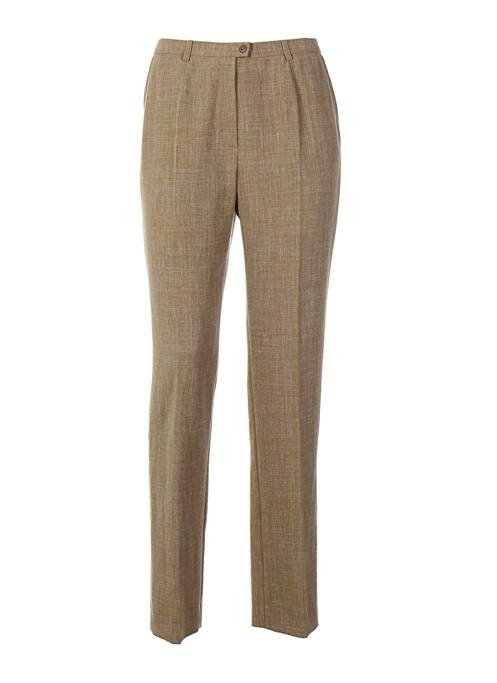 Pantalon drept maro WEINBERG femeie