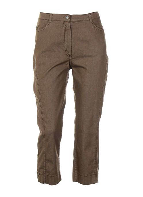 Pantalon trei sferturi maro WEINBERG femeie