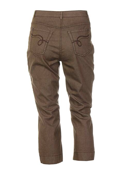 Pantalon trei sferturi maro WEINBERG femeie