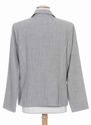 Jachete casual guler tip costum gri WEINBERG femeie