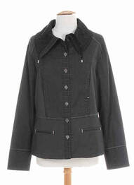 Jachete casual finisaj interior dublat gri PAUPORTÉ femme