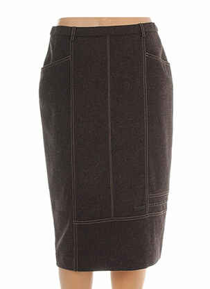 Fustă midi maro PAUPORTÉ femeie