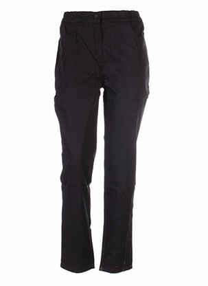 Pantalon drept elasticitate negru COLEEN BOW femeie