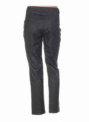 Pantalon drept închidere cu fermoar sub clapetă cu nasturi mărime normală gri COLEEN BOW femeie