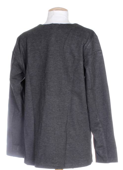 Vestă cu mâneci lungi gri COLEEN BOW femeie