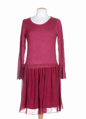 Rochie pulover roșu COLEEN BOW femeie