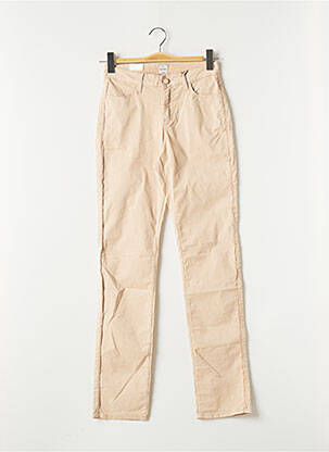 Pantalon slim bej KANOPE femeie