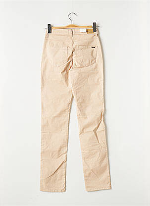 Pantalon slim bej KANOPE femeie