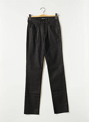 Pantalon slim negru KANOPE femeie